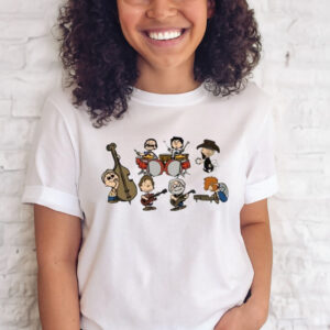 The peanuts grateful dead cartoon band plays shirt