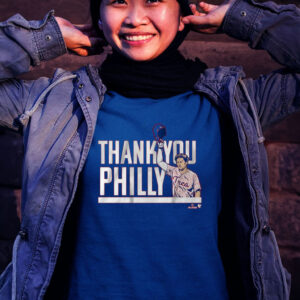 Trea Turner Thank You Philly Shirt