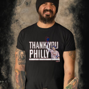 Trea Turner Thank You Philly T Shirt