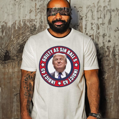 Trump guilty as sin balls T-shirt