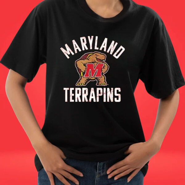 University Of Maryland Terrapins Large Tee Shirt