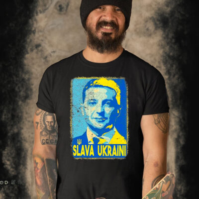 Volodymyr zelensky slava ukraini glory to ukraine support shirt