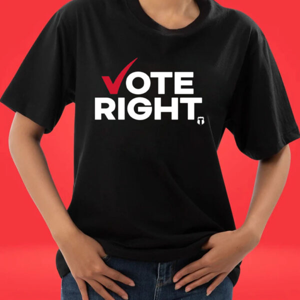 Vote Right Shirt The Officer Tatum