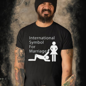 WEDDING INTERNATIONAL SYMBOL FOR MARRIAGE SHIRT