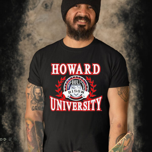 Washington Dc Howard University Bison Laurels Shirt