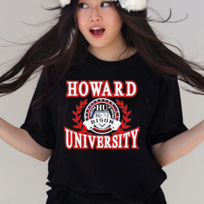 Washington Dc Howard University Bison Laurels T-Shirt