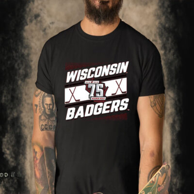 Wisconsin Badgers Men’s Hockey 75th Season Shirt