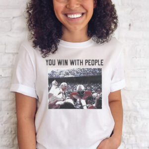 Woody Hayes You Win With People T-shirt