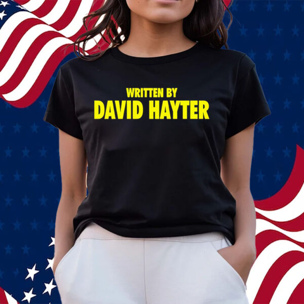 Written By David Hayter Shirts