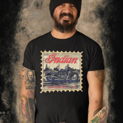 ZACH BRYAN INDIAN MOTORCYCLE T SHIRT