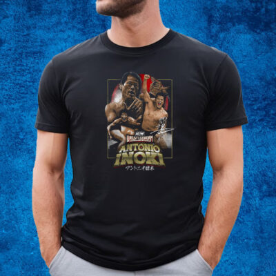 Aew Wrestledream 2023 Antoni Inoki Event T-Shirt