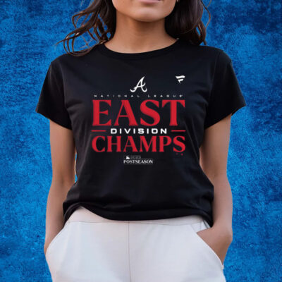 Atlanta Braves National League East Division Champions 2023 Postseason T-Shirts