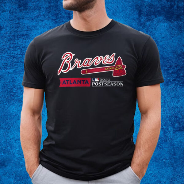 Atlanta Braves Nike 2023 Postseason Authentic Collection Dugout T-Shirt