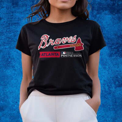 Atlanta Braves Nike 2023 Postseason Authentic Collection Dugout T-Shirts