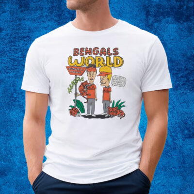 Beavis And Butthead X Cincinnati Bengals World Shirt