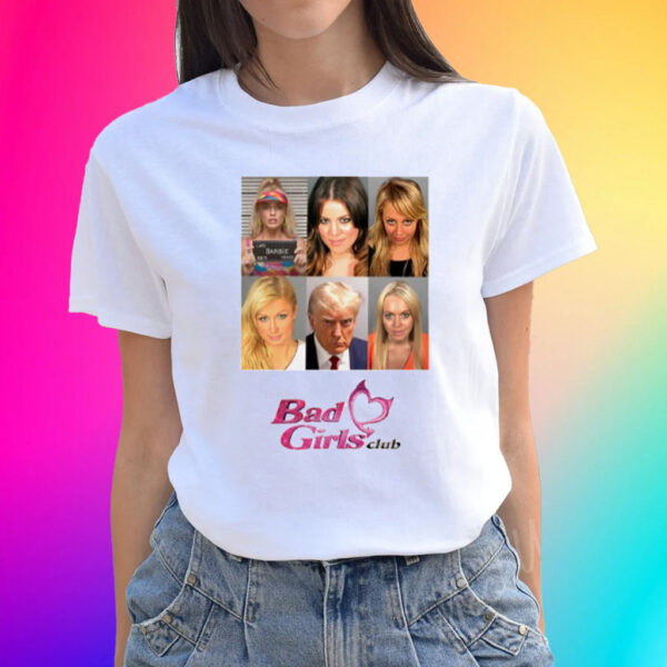 Bejeweledstickers Trump Mugshot Bad Girls Club-Unisex T-Shirts