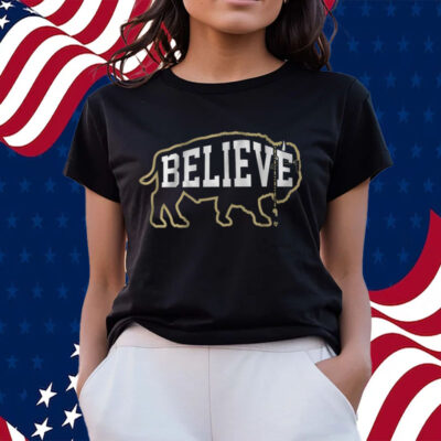 Believe Buffalo T-Shirts - Boulder College Football