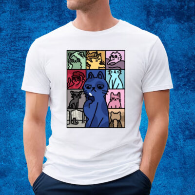 Cat Midnights The Eras Tour T-Shirt