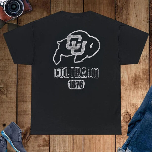 Colorado Buffaloes ’47 1876 Primary Logo Franklin T-Shirt