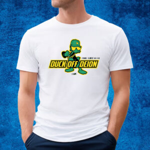 Duck-Off Deion T-Shirt For Oregon College Fans