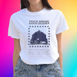 Gracie Abrams Aaron Dessner T-Shirt The Good Riddance Acoustic Shows