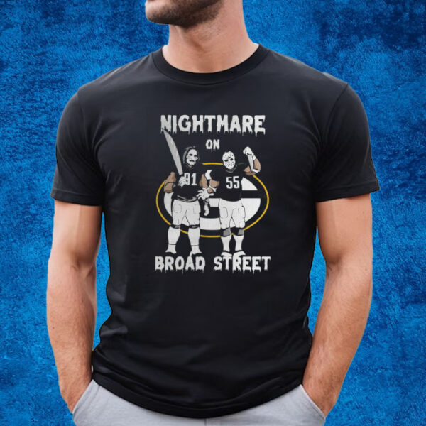 Green Bay Packers Nightmare On Broad Street T-Shirt