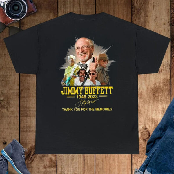 Jimmy Buffett Thank You For The Memories 1946-2023 Shirt