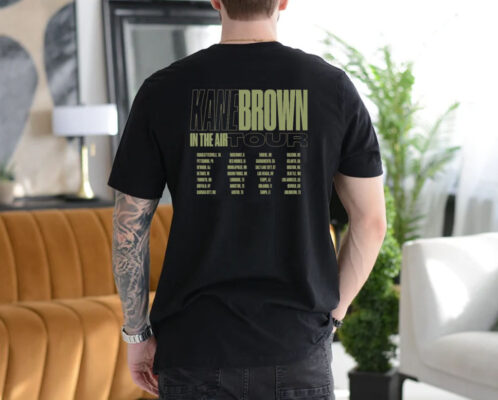 Kane Brown Unisex In The Air Tour T-Shirts