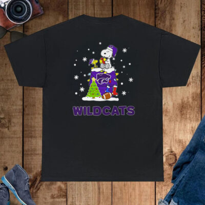 Kansas State Wildcats Snoopy Christmas Shirt