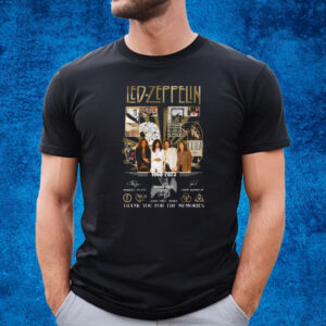 Led Zeppelin 55 Years Of 1968 – 2023 Thank You For The Memories T-Shirt