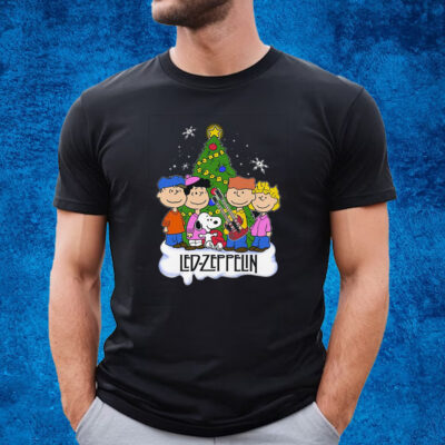 Led Zeppelin Snoopy Peanuts Christmas Shirt