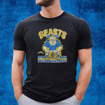 Los Angeles Chargers Beasts Of The Gridiron Shirt