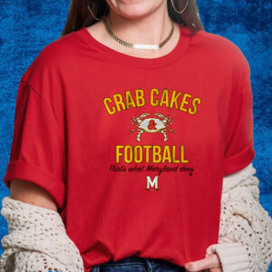 Maryland Terrapins Crab Cakes Football Shirt