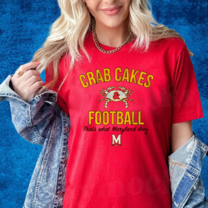Maryland Terrapins Crab Cakes Football Shirts