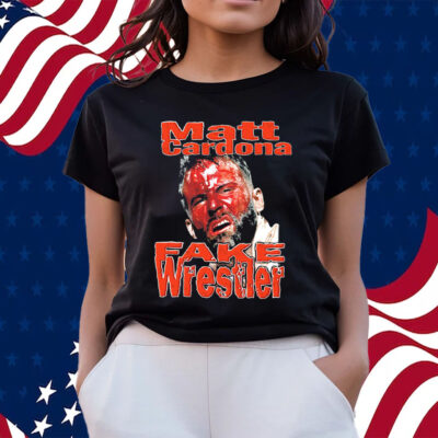 Matt Cardona Fake Wrestler Shirts