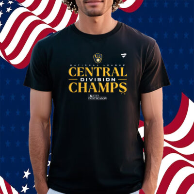 Milwaukee Brewers 2023 Nl Central Division Champions Locker Room T-Shirt