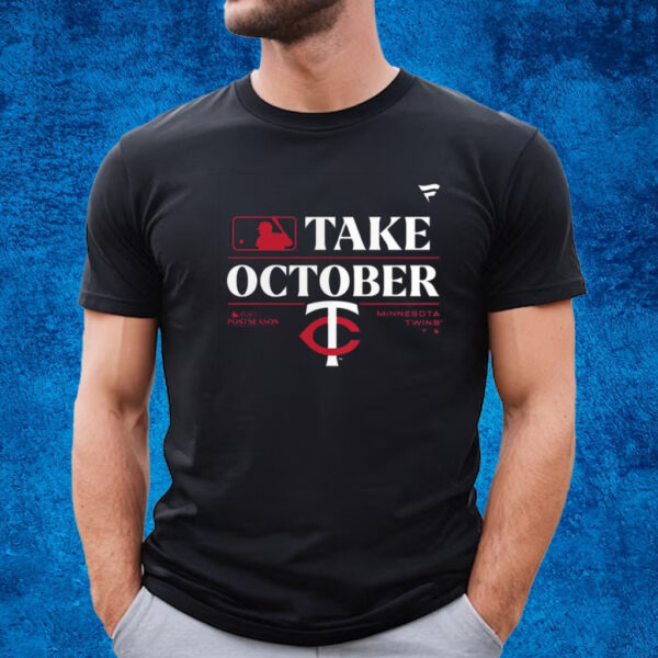 Minnesota Twins Take October 2023 Postseason Locker Room T-Shirt