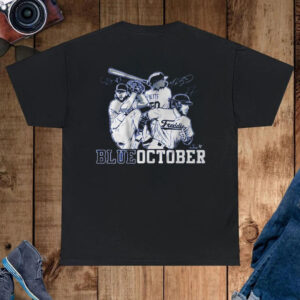 Mookie Betts Freddie Freeman Clayton Kershaw Blue October Shirt