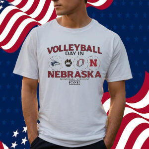 Nebraska cornhuskers volleyball day four balls 2023 memorial stadium T-shirt