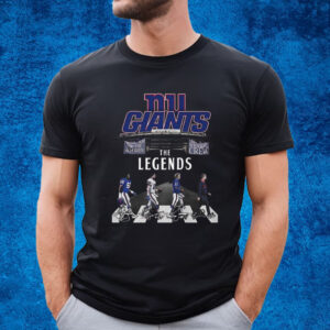 New York Gians The Legends Big Blue Wrecking Thank You For The Memories T-Shirt