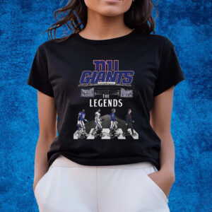 New York Gians The Legends Big Blue Wrecking Thank You For The Memories T-Shirts