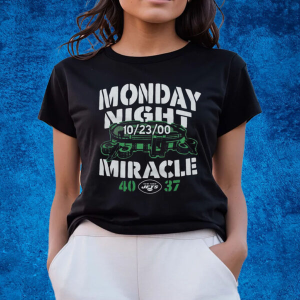 New York Jets Monday Night Miracle Shirts