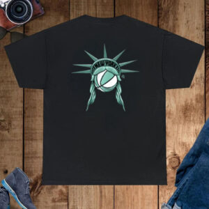 Ny Lady Liberty Basketball T-Shirt