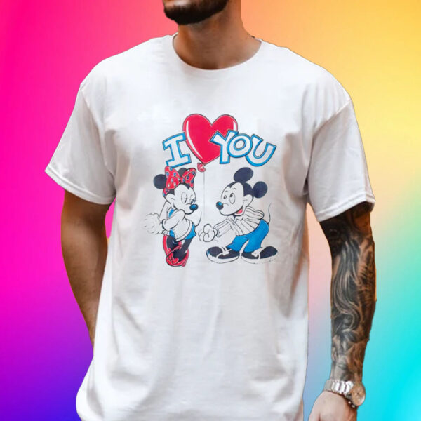 Official Harry Styles Mickey Minnie I Love You Shirt