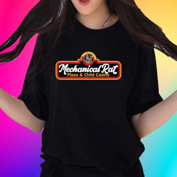 Official Mechanical Rat Pizza And Child Casino Shirts