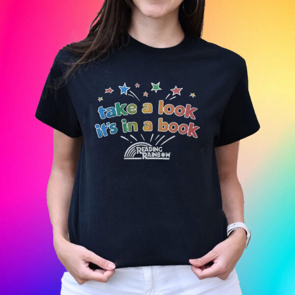 Official Reading Rainbow Take A Look Shirts