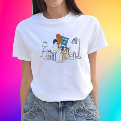 Official The Heelers Bluey X The Simpsons T-Shirts