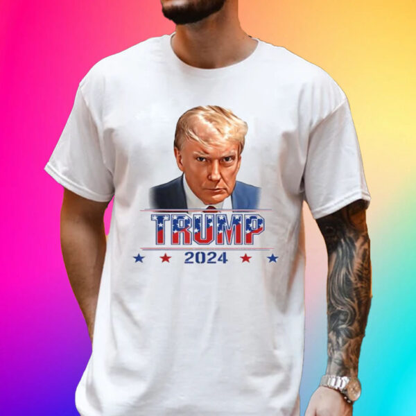 Official Trump 2024 Mugshot American T-Shirt