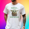 Official Yoda I’m Not Fat I’m Just Easy To See 2023 T-Shirt