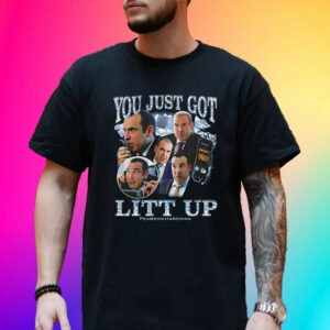 Official You Just Got Litt Up Pearson Hardman Shirt